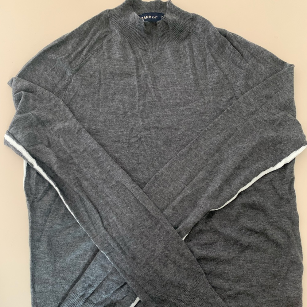 Zara knit top size small